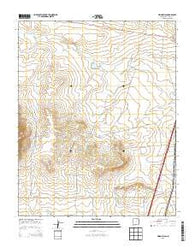 Pinon Hills New Mexico Historical topographic map, 1:24000 scale, 7.5 X 7.5 Minute, Year 2013