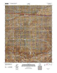 Pintada New Mexico Historical topographic map, 1:24000 scale, 7.5 X 7.5 Minute, Year 2010