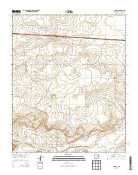 Pintada New Mexico Historical topographic map, 1:24000 scale, 7.5 X 7.5 Minute, Year 2013