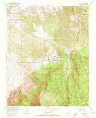 Placitas New Mexico Historical topographic map, 1:24000 scale, 7.5 X 7.5 Minute, Year 1954