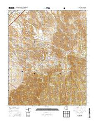Placitas New Mexico Historical topographic map, 1:24000 scale, 7.5 X 7.5 Minute, Year 2013