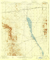 Playas New Mexico Historical topographic map, 1:62500 scale, 15 X 15 Minute, Year 1919