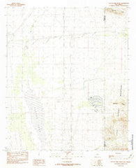 Playas Lake North New Mexico Historical topographic map, 1:24000 scale, 7.5 X 7.5 Minute, Year 1982