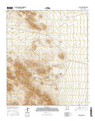 Playas Peak New Mexico Current topographic map, 1:24000 scale, 7.5 X 7.5 Minute, Year 2017