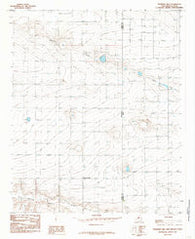 Pleasant Hill New Mexico Historical topographic map, 1:24000 scale, 7.5 X 7.5 Minute, Year 1985