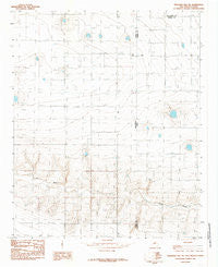 Pleasant Hill NE New Mexico Historical topographic map, 1:24000 scale, 7.5 X 7.5 Minute, Year 1985