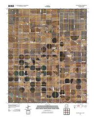 Pleasant Hill New Mexico Historical topographic map, 1:24000 scale, 7.5 X 7.5 Minute, Year 2010