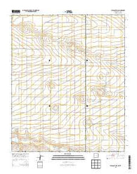 Pleasant Hill New Mexico Historical topographic map, 1:24000 scale, 7.5 X 7.5 Minute, Year 2013