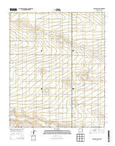 Pleasant Hill New Mexico Historical topographic map, 1:24000 scale, 7.5 X 7.5 Minute, Year 2013