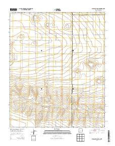 Pleasant Hill NE New Mexico Historical topographic map, 1:24000 scale, 7.5 X 7.5 Minute, Year 2013