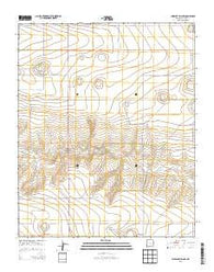 Pleasant Hill NW New Mexico Historical topographic map, 1:24000 scale, 7.5 X 7.5 Minute, Year 2013