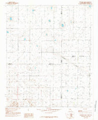Pleasure Lake New Mexico Historical topographic map, 1:24000 scale, 7.5 X 7.5 Minute, Year 1985