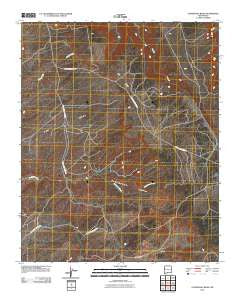 Plumasano Basin New Mexico Historical topographic map, 1:24000 scale, 7.5 X 7.5 Minute, Year 2010