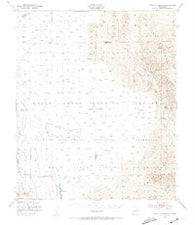 Point Of Sands 2 New Mexico Historical topographic map, 1:62500 scale, 15 X 15 Minute, Year 1947