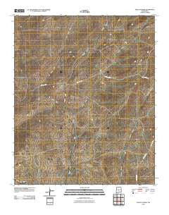 Polecat Draw New Mexico Historical topographic map, 1:24000 scale, 7.5 X 7.5 Minute, Year 2010