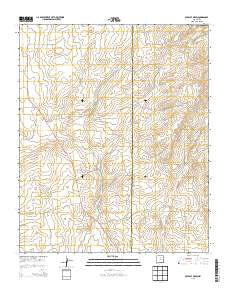 Polecat Draw New Mexico Historical topographic map, 1:24000 scale, 7.5 X 7.5 Minute, Year 2013