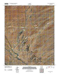 Polecat Tank New Mexico Historical topographic map, 1:24000 scale, 7.5 X 7.5 Minute, Year 2010