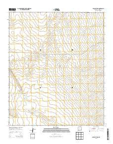 Polecat Tank New Mexico Historical topographic map, 1:24000 scale, 7.5 X 7.5 Minute, Year 2013