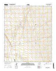 Polecat Tank New Mexico Current topographic map, 1:24000 scale, 7.5 X 7.5 Minute, Year 2017