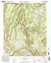 Polvadera Peak New Mexico Historical topographic map, 1:24000 scale, 7.5 X 7.5 Minute, Year 2002
