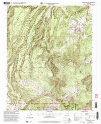 Polvadera Peak New Mexico Historical topographic map, 1:24000 scale, 7.5 X 7.5 Minute, Year 2002