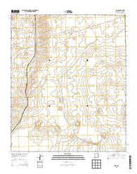 Pope New Mexico Historical topographic map, 1:24000 scale, 7.5 X 7.5 Minute, Year 2013