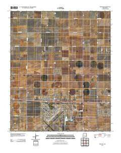 Portair New Mexico Historical topographic map, 1:24000 scale, 7.5 X 7.5 Minute, Year 2010