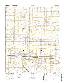 Portair New Mexico Historical topographic map, 1:24000 scale, 7.5 X 7.5 Minute, Year 2013