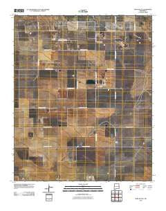 Portales SE New Mexico Historical topographic map, 1:24000 scale, 7.5 X 7.5 Minute, Year 2010