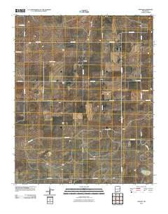 Porter New Mexico Historical topographic map, 1:24000 scale, 7.5 X 7.5 Minute, Year 2010