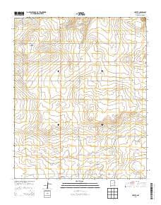 Porter New Mexico Historical topographic map, 1:24000 scale, 7.5 X 7.5 Minute, Year 2013