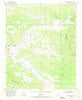 Post Office Flat New Mexico Historical topographic map, 1:24000 scale, 7.5 X 7.5 Minute, Year 1952