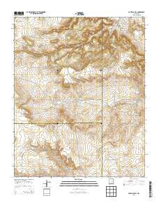 Potrillo Hill New Mexico Historical topographic map, 1:24000 scale, 7.5 X 7.5 Minute, Year 2013