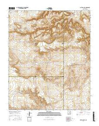Potrillo Hill New Mexico Current topographic map, 1:24000 scale, 7.5 X 7.5 Minute, Year 2017