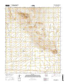 Prairie Spring New Mexico Current topographic map, 1:24000 scale, 7.5 X 7.5 Minute, Year 2017