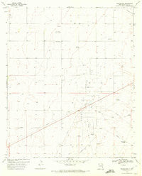 Prairieview New Mexico Historical topographic map, 1:24000 scale, 7.5 X 7.5 Minute, Year 1970