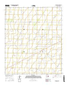 Prairieview New Mexico Current topographic map, 1:24000 scale, 7.5 X 7.5 Minute, Year 2017
