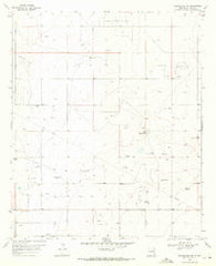 Prairieview NW New Mexico Historical topographic map, 1:24000 scale, 7.5 X 7.5 Minute, Year 1970