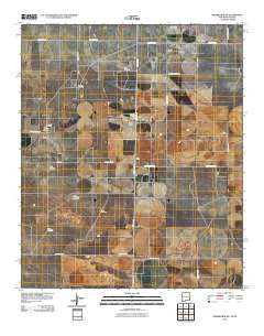 Prairieview NE New Mexico Historical topographic map, 1:24000 scale, 7.5 X 7.5 Minute, Year 2010