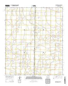 Prairieview NE New Mexico Historical topographic map, 1:24000 scale, 7.5 X 7.5 Minute, Year 2013