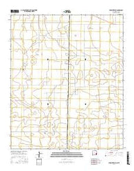 Prairieview NE New Mexico Current topographic map, 1:24000 scale, 7.5 X 7.5 Minute, Year 2017