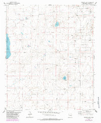 Presler Lake New Mexico Historical topographic map, 1:24000 scale, 7.5 X 7.5 Minute, Year 1978
