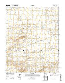 Pretty Rock New Mexico Historical topographic map, 1:24000 scale, 7.5 X 7.5 Minute, Year 2013