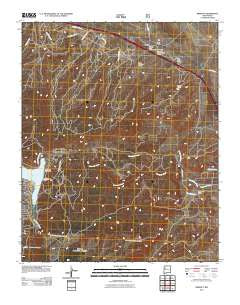 Prewitt New Mexico Historical topographic map, 1:24000 scale, 7.5 X 7.5 Minute, Year 2011