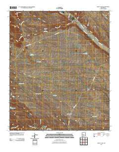 Priest Tank New Mexico Historical topographic map, 1:24000 scale, 7.5 X 7.5 Minute, Year 2010