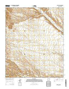 Priest Tank New Mexico Historical topographic map, 1:24000 scale, 7.5 X 7.5 Minute, Year 2013