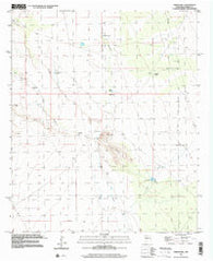 Prisor Hill New Mexico Historical topographic map, 1:24000 scale, 7.5 X 7.5 Minute, Year 1996