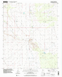 Prisor Hill New Mexico Historical topographic map, 1:24000 scale, 7.5 X 7.5 Minute, Year 1996