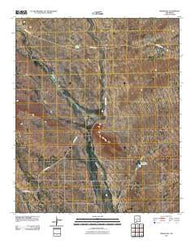Prisor Hill New Mexico Historical topographic map, 1:24000 scale, 7.5 X 7.5 Minute, Year 2010