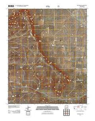 Progresso New Mexico Historical topographic map, 1:24000 scale, 7.5 X 7.5 Minute, Year 2011